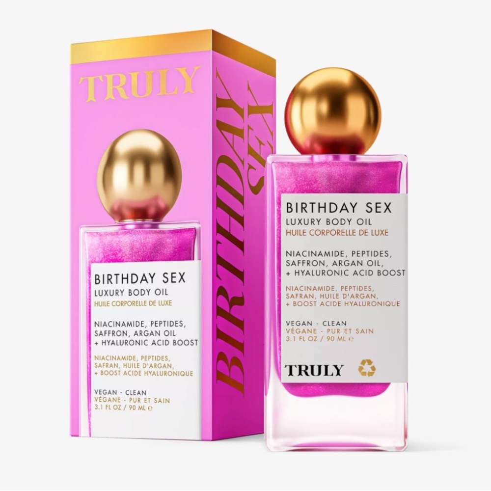 TRULY Luxury Body Oil Brightening Body Shimmer Oil (you choose)